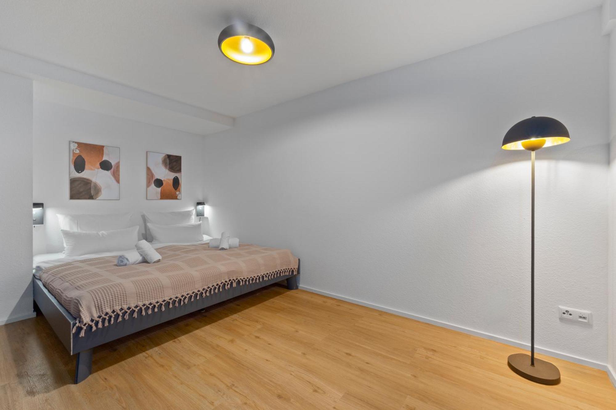 Charmante Design-Apartments In Top Lage - Naehe Altstadt - Parkplaetze - Netflix باد كروزناش الغرفة الصورة
