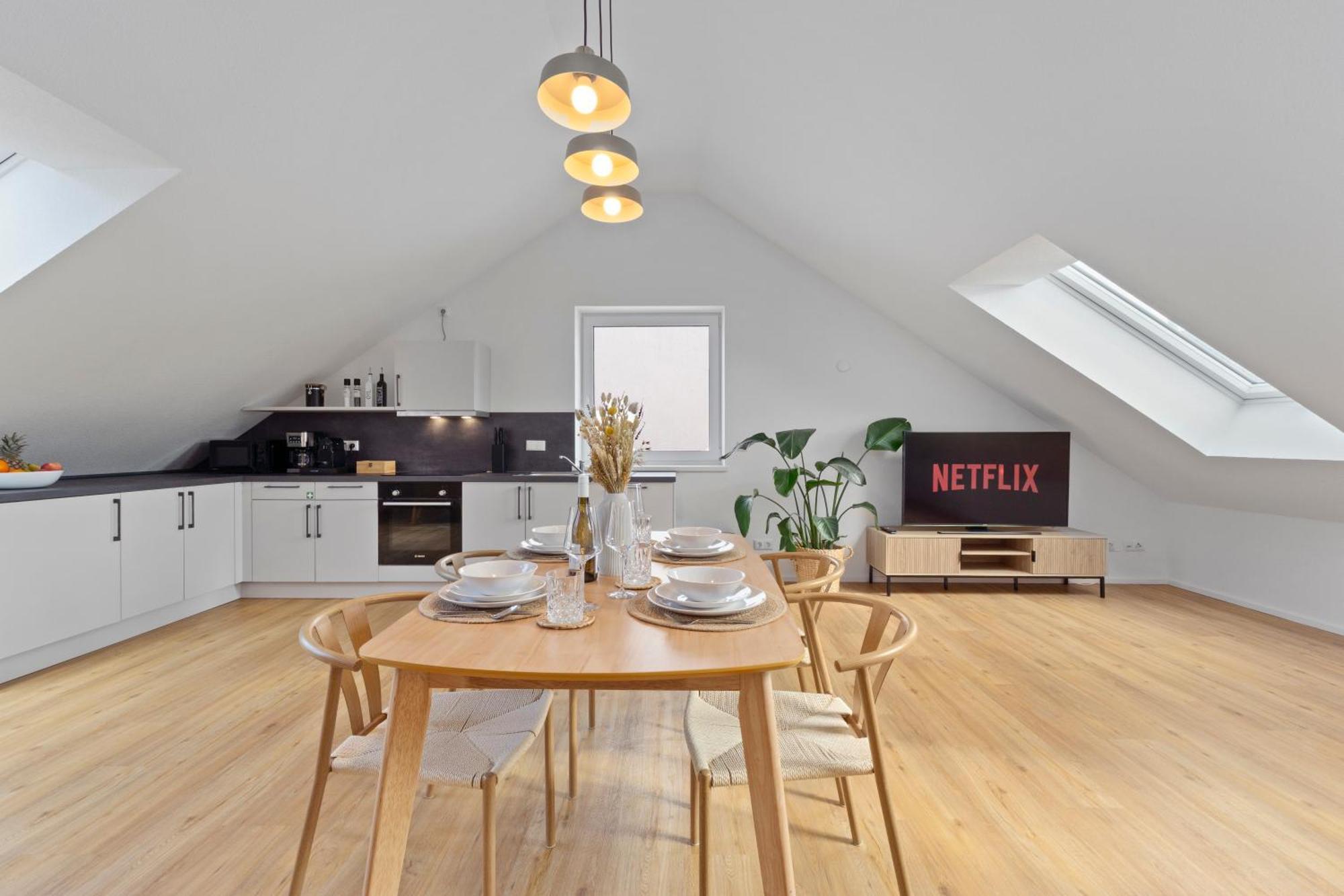 Charmante Design-Apartments In Top Lage - Naehe Altstadt - Parkplaetze - Netflix باد كروزناش المظهر الخارجي الصورة